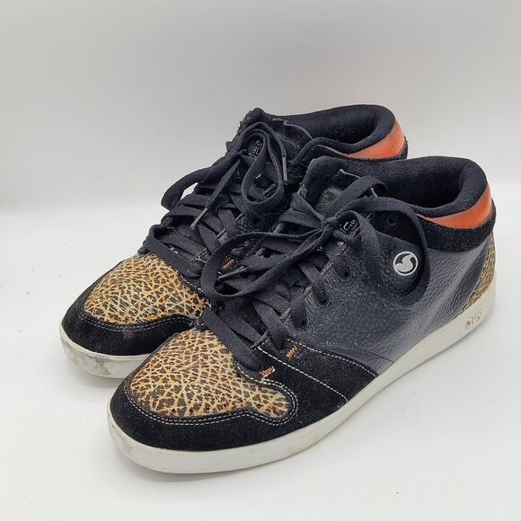 DVS Other - DVS HUF 5 Mid O.I. “Original Intent” Skate sneakers men's Size 12 orange black
